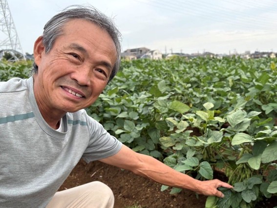 自分たちの手で「生命力のある大豆」を作っていきたい