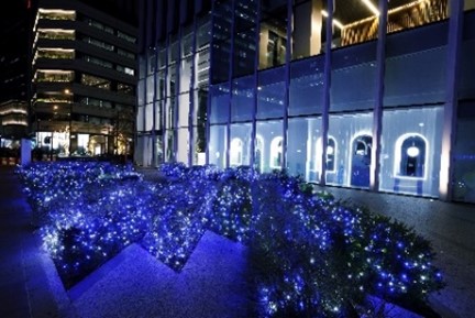 LG YOKOHAMA INNOVATION CENTER　イルミネーション