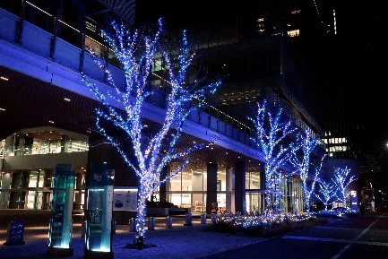 神奈川大学みなとみらいキャンパス　イルミネーション