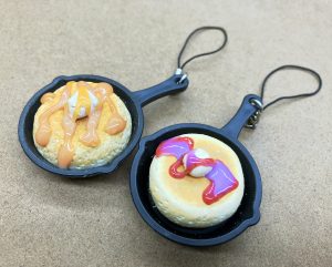 ミニチュア　パンケーキ キーホルダー