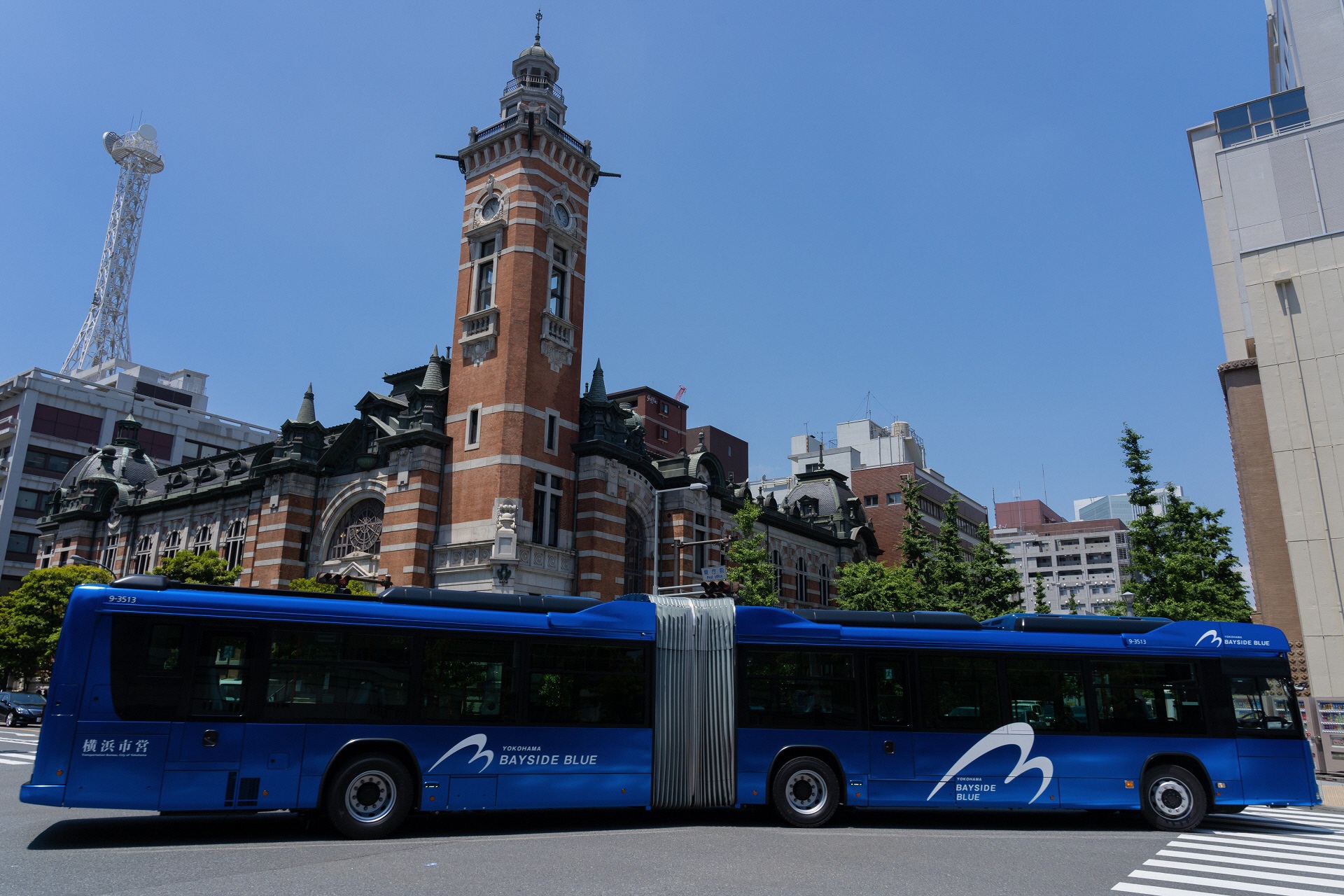 N) ザ・バスコレクション 横浜市交通局 YOKOHAMA BAYSIDE BLUE連