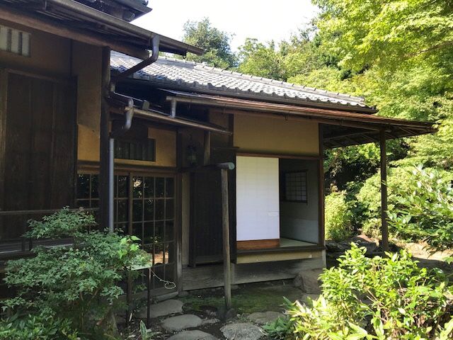 旧松本剛吉別邸・茶室「雨香亭」