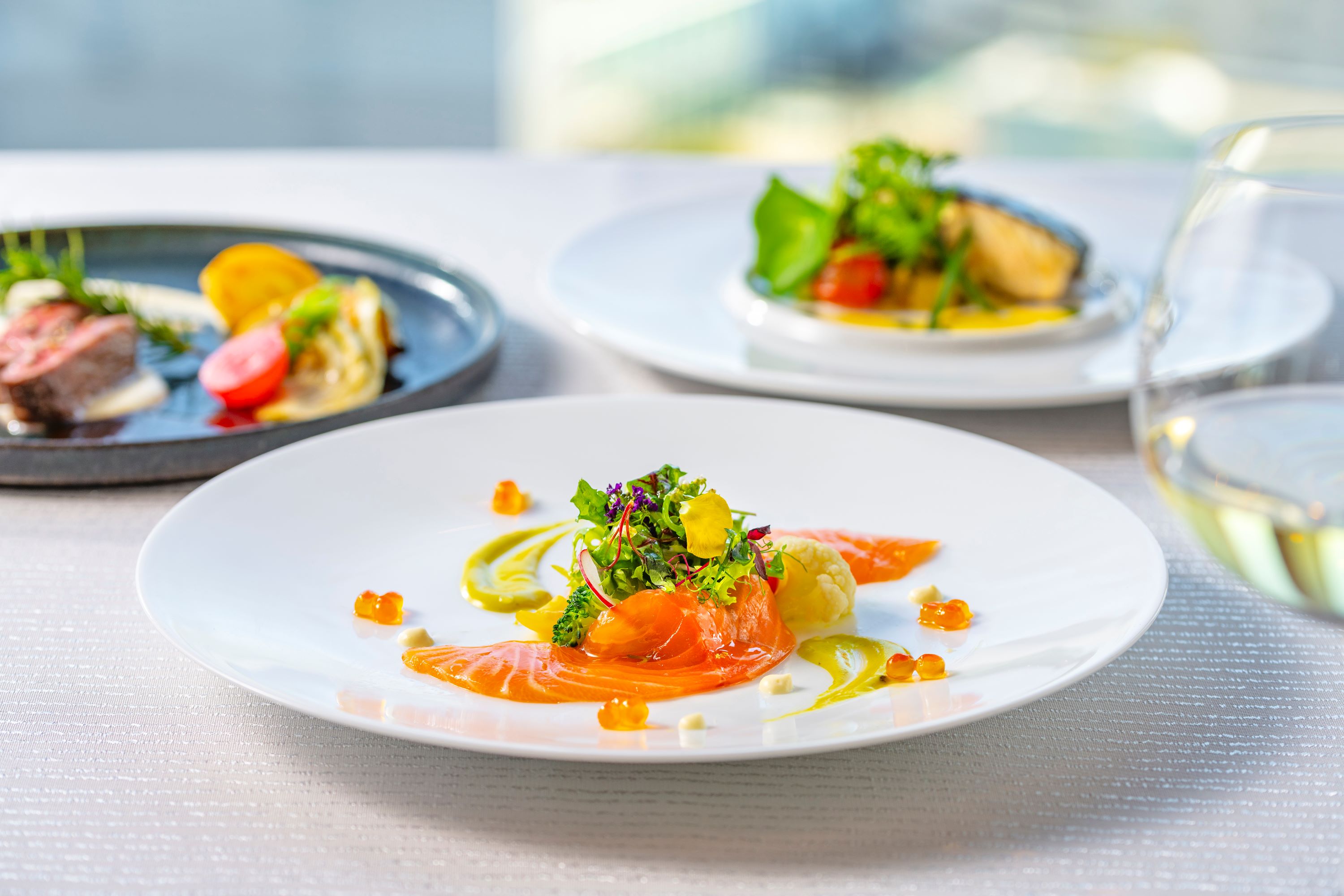 横浜元町TAKARADA ダ フルーツ 大皿 深皿 10点セット 深海青磁