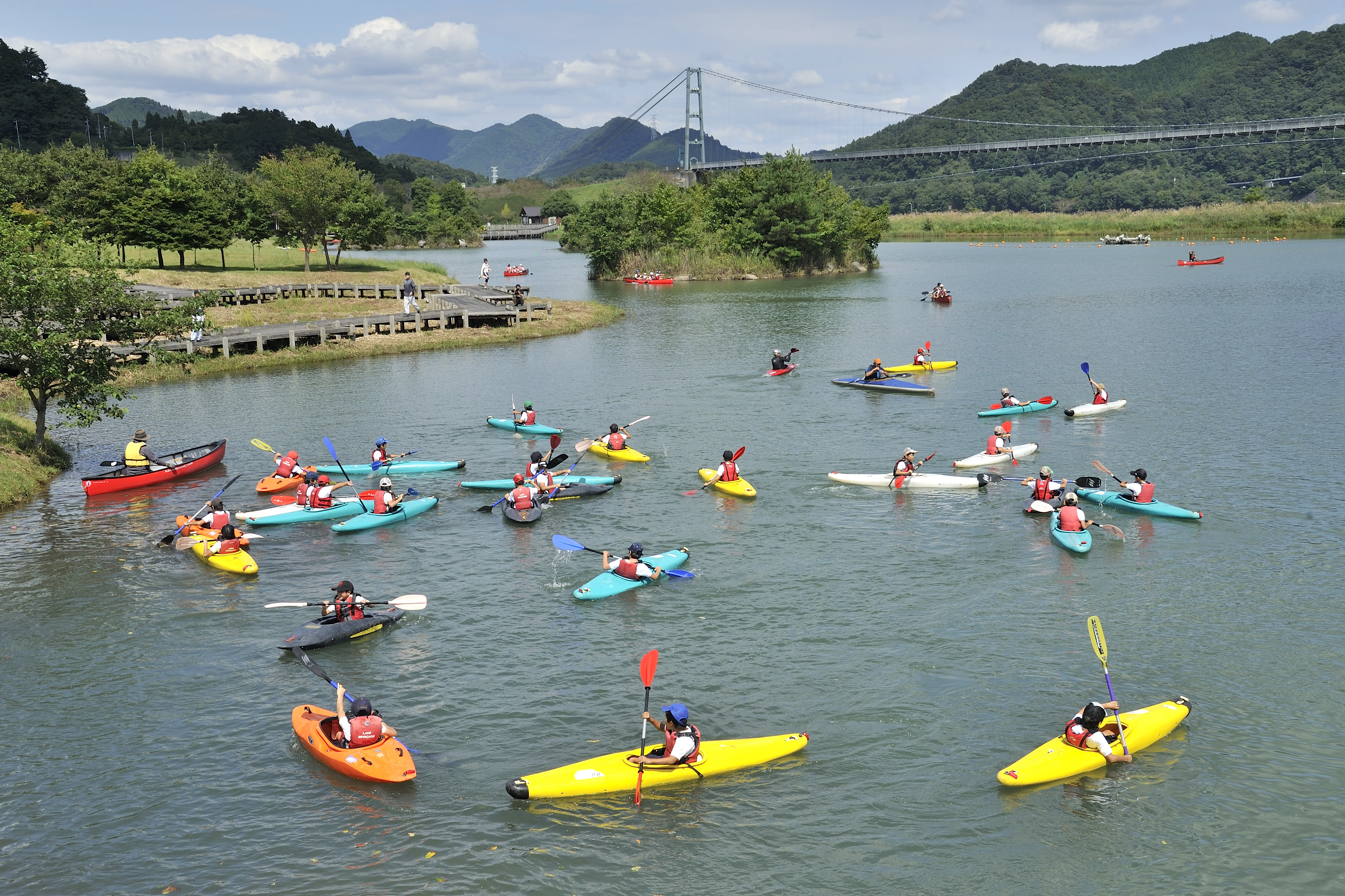2025年開催終了】宮ヶ瀬湖カヌースクール（親水池カヌースクール